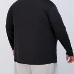 3 Pack: Men’s Big & Tall Tech Stretch Long-Sleeve & Short-Sleeve Dry-Fit T-Shirt